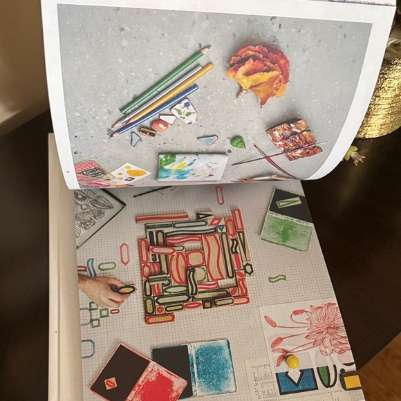 Hermes Vibrant Art Coffee Table Book in Orange and Blue - Picture 13 of 17